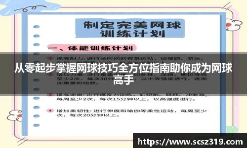 从零起步掌握网球技巧全方位指南助你成为网球高手